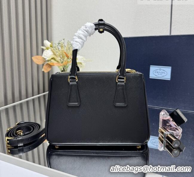 Cheap Promotional Prada Galleria small Saffiano leather bag 1BA896 Black 2026