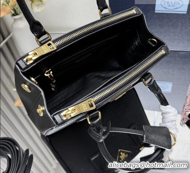 Cheap Promotional Prada Galleria small Saffiano leather bag 1BA896 Black 2026