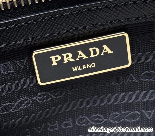 Cheap Promotional Prada Galleria small Saffiano leather bag 1BA896 Black 2026