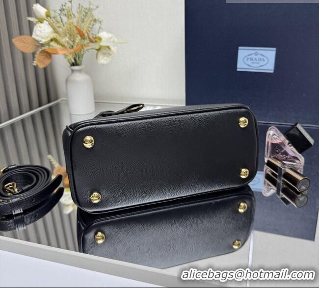 Cheap Promotional Prada Galleria small Saffiano leather bag 1BA896 Black 2026