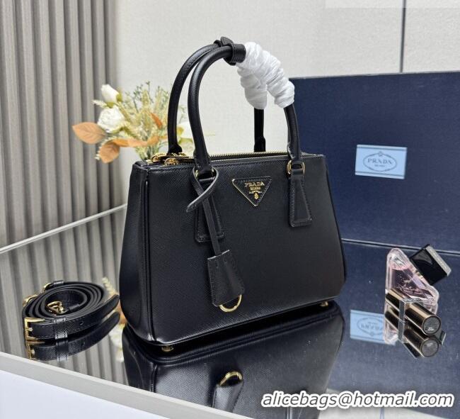Cheap Promotional Prada Galleria small Saffiano leather bag 1BA896 Black 2026