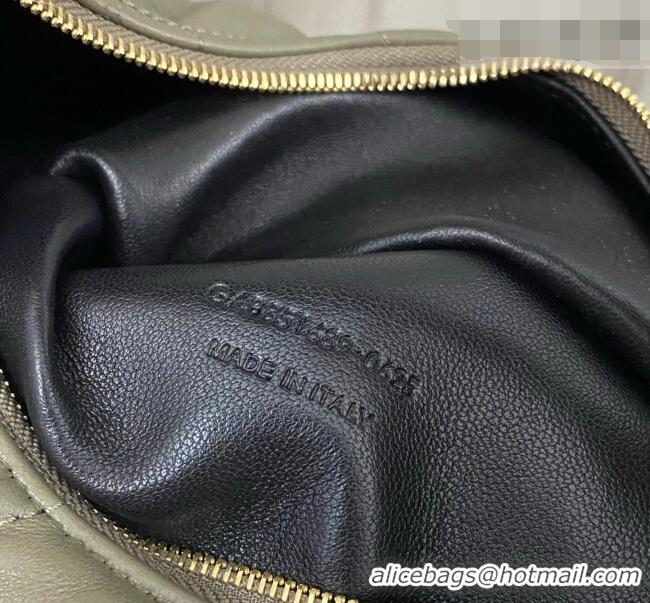 Good Quality Saint Laurent Icarino Mini Bag in Quilted Nappa Leather 851689 Apricot 2026