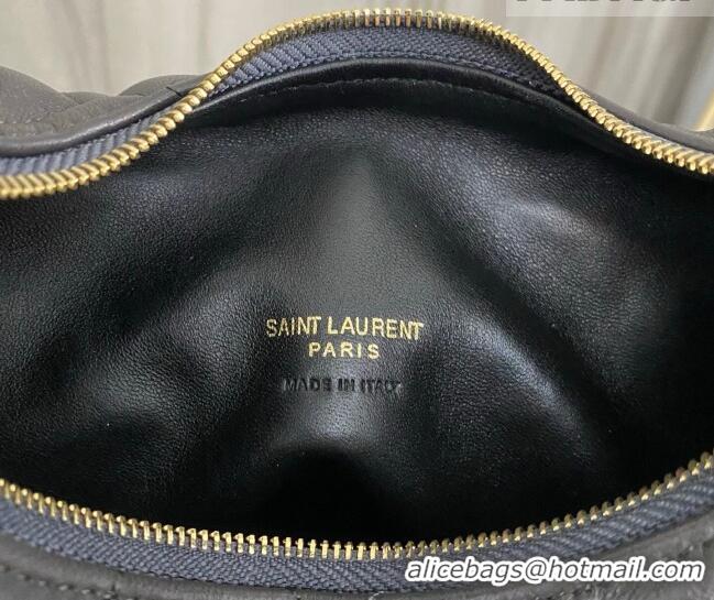 Good Taste Saint Laurent Icarino Mini Bag in Quilted Nappa Leather 851689 Urban Grey 2026