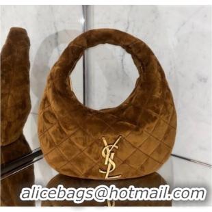 Promotional Saint Laurent Icarino Mini Bag in Quilted Nappa Leather 851689 Caramel Cognac 2026