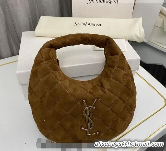Promotional Saint Laurent Icarino Mini Bag in Quilted Nappa Leather 851689 Caramel Cognac 2026