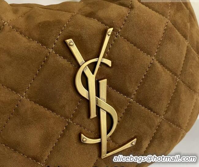 Promotional Saint Laurent Icarino Mini Bag in Quilted Nappa Leather 851689 Caramel Cognac 2026