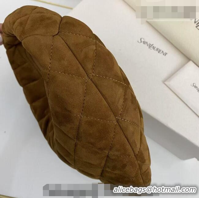 Promotional Saint Laurent Icarino Mini Bag in Quilted Nappa Leather 851689 Caramel Cognac 2026