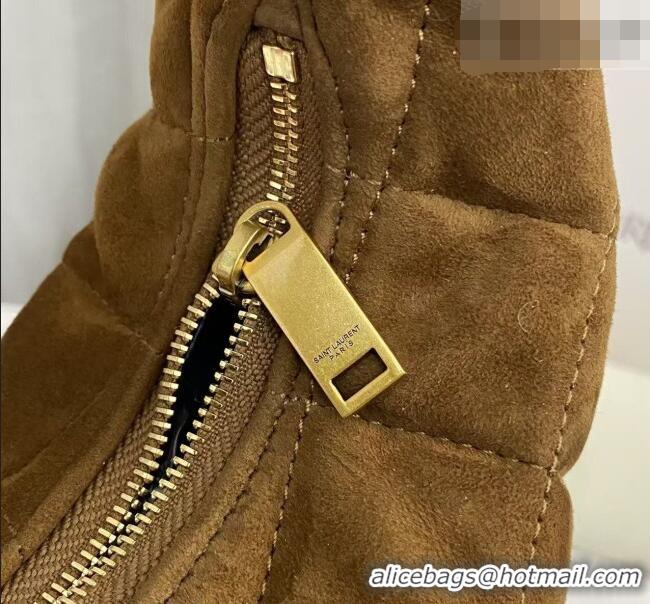 Promotional Saint Laurent Icarino Mini Bag in Quilted Nappa Leather 851689 Caramel Cognac 2026