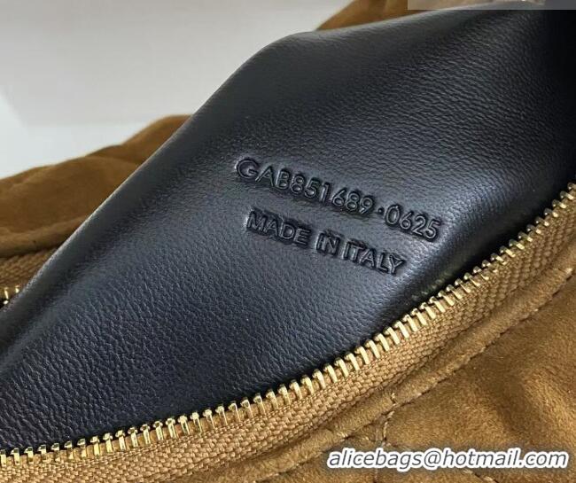 Promotional Saint Laurent Icarino Mini Bag in Quilted Nappa Leather 851689 Caramel Cognac 2026