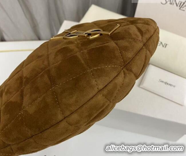 Promotional Saint Laurent Icarino Mini Bag in Quilted Nappa Leather 851689 Caramel Cognac 2026