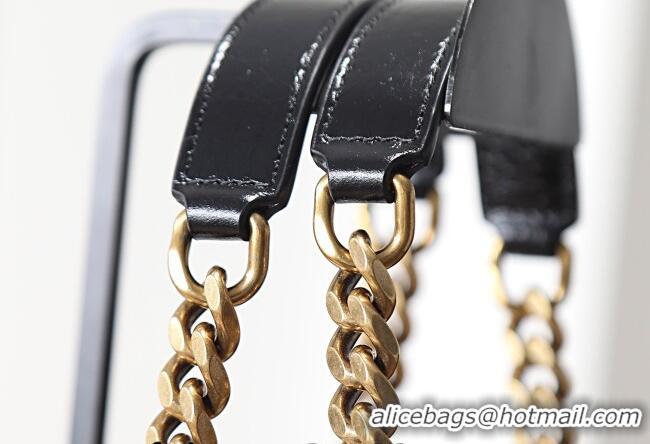 Top Grade Saint Laurent NIKI small shopping bag in vintage leather 872680 Black/Gold 2026