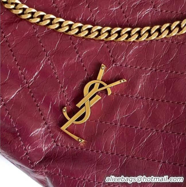 Grade Price Saint Laurent NIKI shopping bag in vintage leather 871151 Burgundy 2026