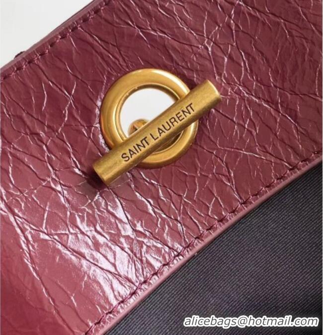 Grade Price Saint Laurent NIKI shopping bag in vintage leather 871151 Burgundy 2026