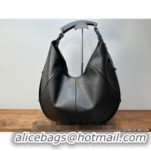Well Crafted Saint Laurent MOMBASA large hobo bag in Leather 848811 Black 2026