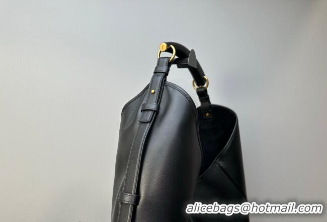 Well Crafted Saint Laurent MOMBASA large hobo bag in Leather 848811 Black 2026