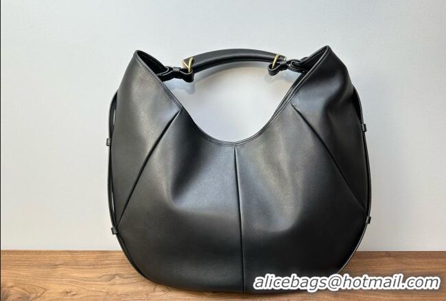 Well Crafted Saint Laurent MOMBASA large hobo bag in Leather 848811 Black 2026