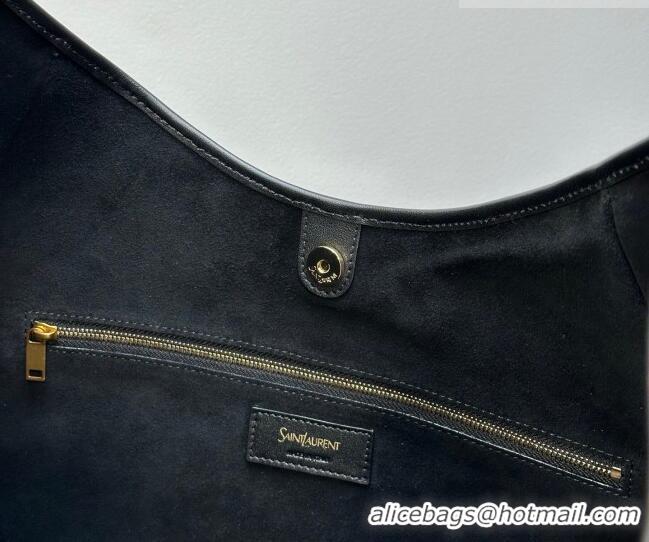 Well Crafted Saint Laurent MOMBASA large hobo bag in Leather 848811 Black 2026