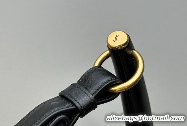 Well Crafted Saint Laurent MOMBASA large hobo bag in Leather 848811 Black 2026