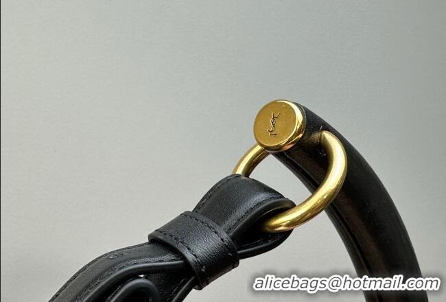 Modern Classic Saint Laurent MOMBASA Medium hobo bag in Leather 862029 Black 2026