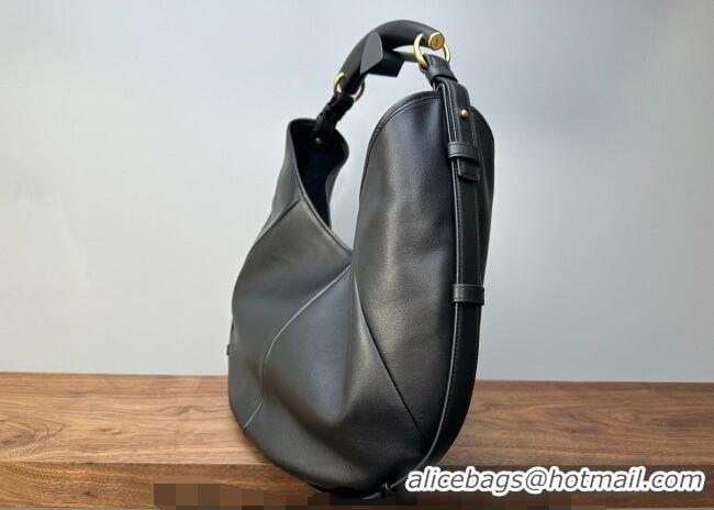 Modern Classic Saint Laurent MOMBASA Medium hobo bag in Leather 862029 Black 2026