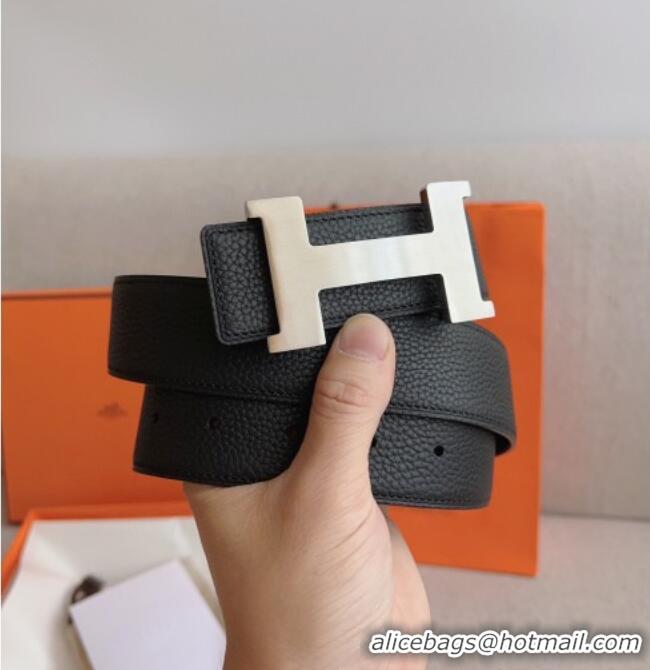 Best Price Hermes Constance Belt Buckle & Epsom Leather Strap 3.8cm 0314 Black/Silver 2025