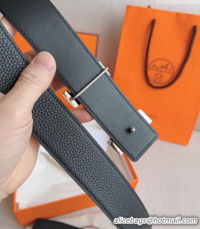 Best Price Hermes Constance Belt Buckle & Epsom Leather Strap 3.8cm 0314 Black/Silver 2025