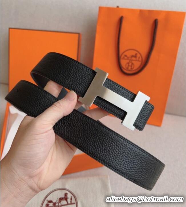 Best Price Hermes Constance Belt Buckle & Epsom Leather Strap 3.8cm 0314 Black/Silver 2025
