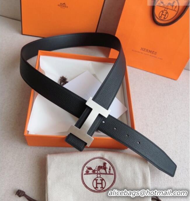 Best Price Hermes Constance Belt Buckle & Epsom Leather Strap 3.8cm 0314 Black/Silver 2025