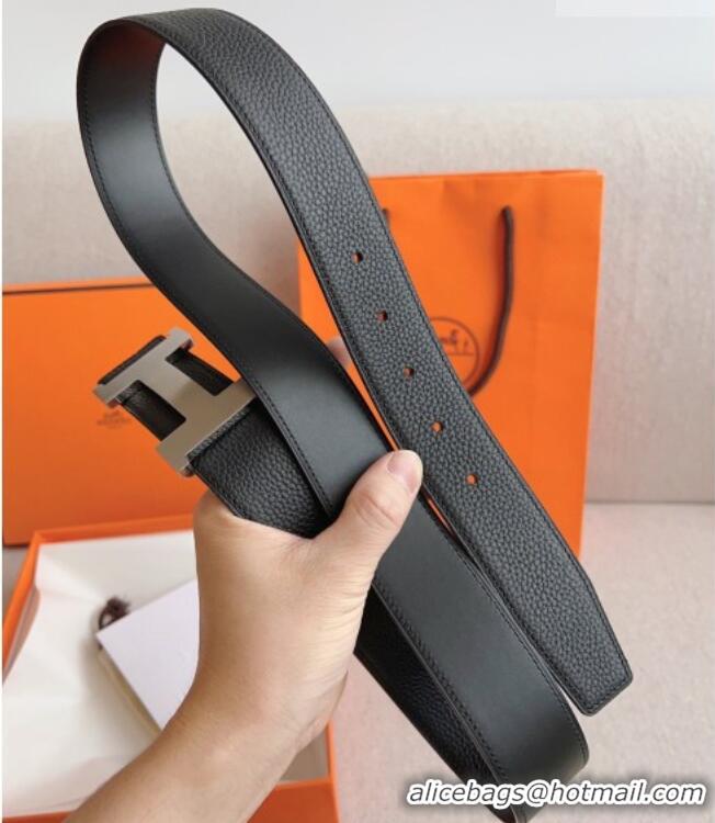 Best Price Hermes Constance Belt Buckle & Epsom Leather Strap 3.8cm 0314 Black/Silver 2025