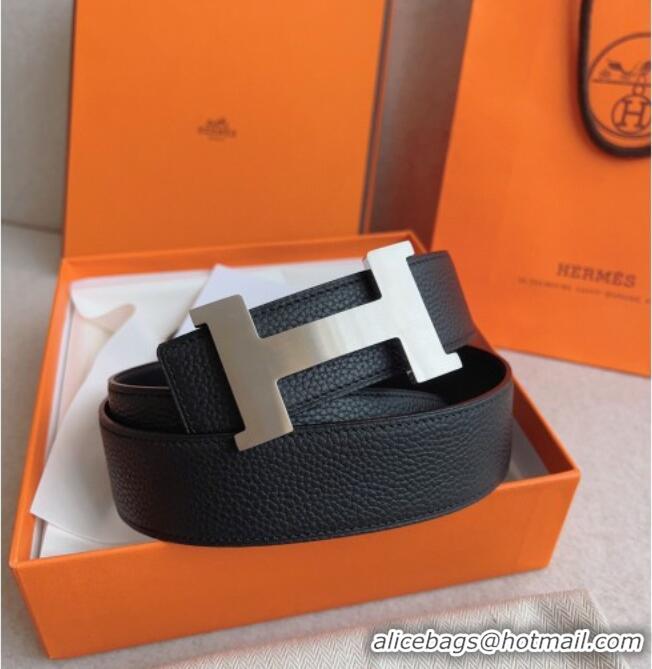 Best Price Hermes Constance Belt Buckle & Epsom Leather Strap 3.8cm 0314 Black/Silver 2025