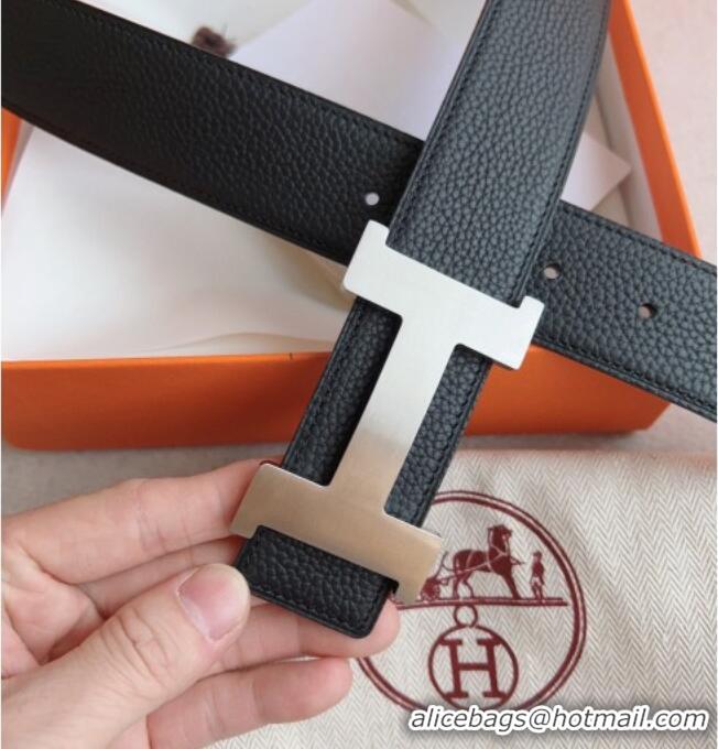 Best Price Hermes Constance Belt Buckle & Epsom Leather Strap 3.8cm 0314 Black/Silver 2025