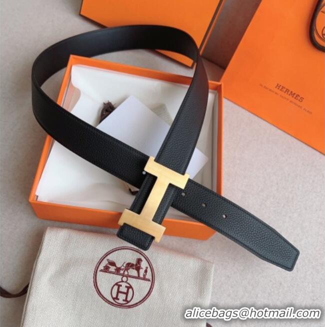 Popular Style Hermes Constance Belt Buckle & Epsom Leather Strap 3.8cm 0314 Black/Gold 2025