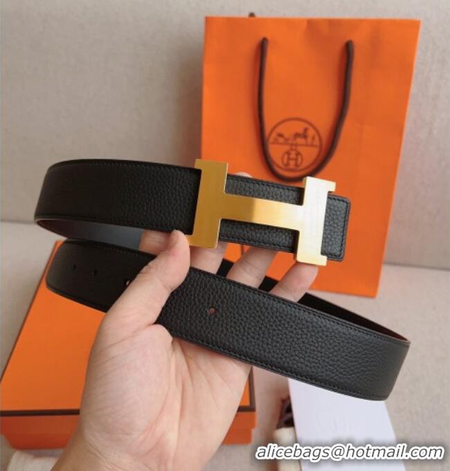 Popular Style Hermes Constance Belt Buckle & Epsom Leather Strap 3.8cm 0314 Black/Gold 2025