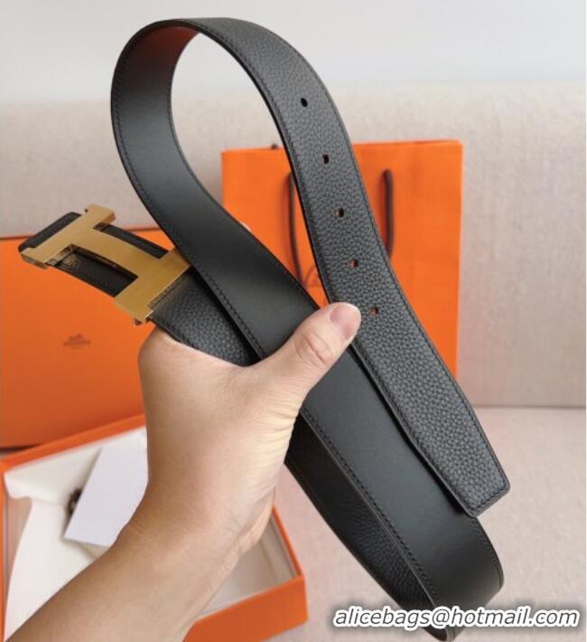 Popular Style Hermes Constance Belt Buckle & Epsom Leather Strap 3.8cm 0314 Black/Gold 2025