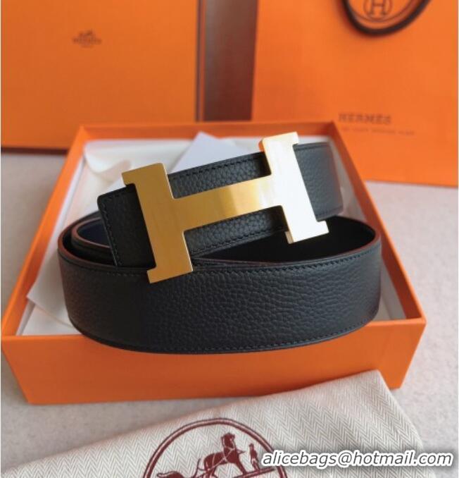 Popular Style Hermes Constance Belt Buckle & Epsom Leather Strap 3.8cm 0314 Black/Gold 2025