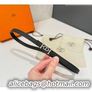Buy Fashionable Hermes Ancre Belt Buckle & Reversible Leather Strap 1.3cm 0314 Black 2025