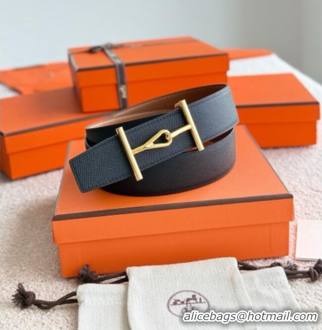 ​Buy Cheap Hermes Pelle Reversibile Belt in Epsom Leather 38MM H071206 Brown/Black/Gold 2025