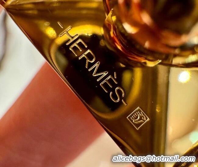 Fashion Cheap Hermes Women's Rivale Belt 1.8cm with Two Medor Studs and Ring Buckle H5022 Dark Grey/Gold 2025