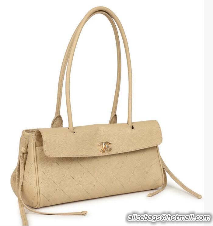 Promotional Chanel Small Shopping Bag in Grained Calfskin AS6288 Light Beige Spring Summer 2026