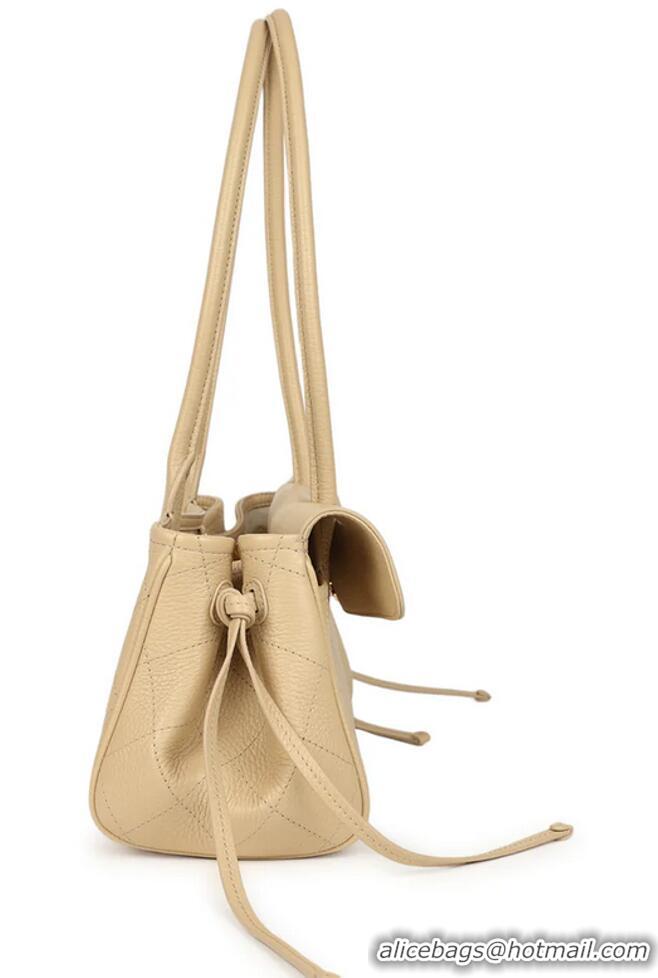 Promotional Chanel Small Shopping Bag in Grained Calfskin AS6288 Light Beige Spring Summer 2026