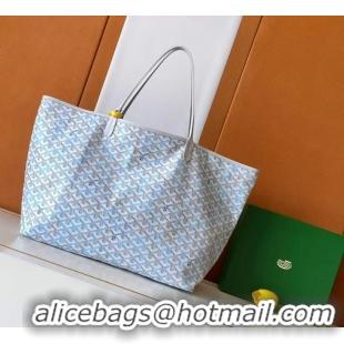 Buy Discount Goyard Limited Editions Saint Louis Tote Bag GM G8001 Multicolored Polar Blue 2026