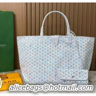 Buy Discount Goyard Limited Editions Saint Louis Tote Bag GM G8001 Multicolored Polar Blue 2026