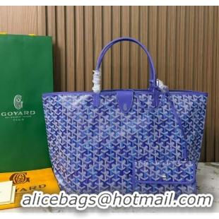Famous Brand Goyard Limited Editions Saint Louis Tote Bag GM G8001 Multicolored Blueberry Purple 2026