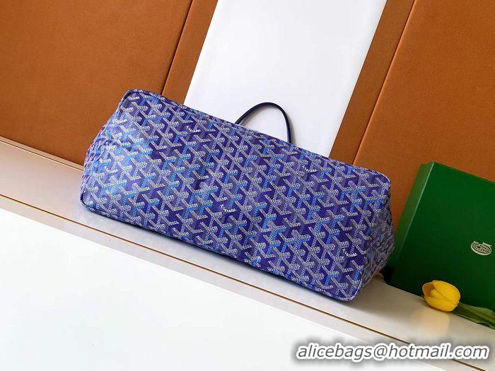 Famous Brand Goyard Limited Editions Saint Louis Tote Bag GM G8001 Multicolored Blueberry Purple 2026