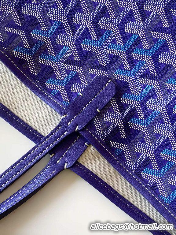 Famous Brand Goyard Limited Editions Saint Louis Tote Bag GM G8001 Multicolored Blueberry Purple 2026