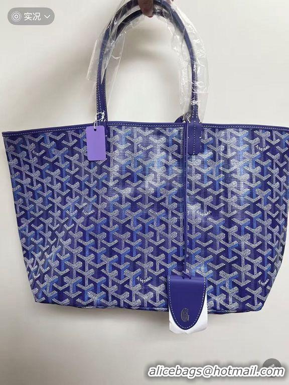 Famous Brand Goyard Limited Editions Saint Louis Tote Bag GM G8001 Multicolored Blueberry Purple 2026