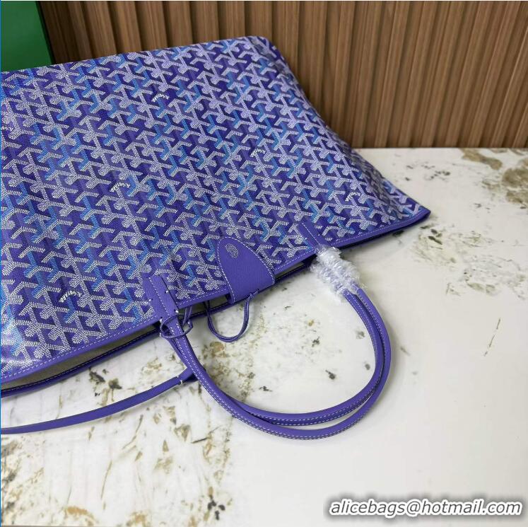 Famous Brand Goyard Limited Editions Saint Louis Tote Bag GM G8001 Multicolored Blueberry Purple 2026