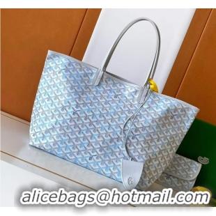 Inexpensive Goyard Limited Editions Saint Louis Tote Bag PM G8002 Multicolored Polar Blue 2026