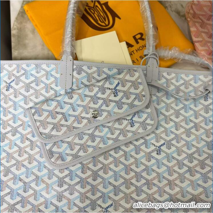 Inexpensive Goyard Limited Editions Saint Louis Tote Bag PM G8002 Multicolored Polar Blue 2026
