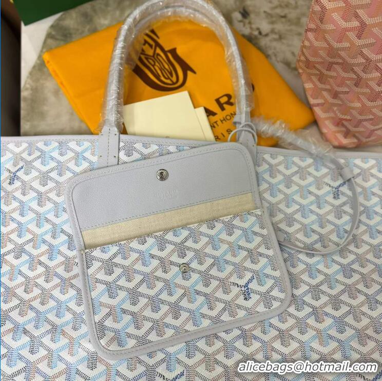 Inexpensive Goyard Limited Editions Saint Louis Tote Bag PM G8002 Multicolored Polar Blue 2026